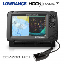 Lowrance Hook REVEAL 7 | 83/200 HDI сонда